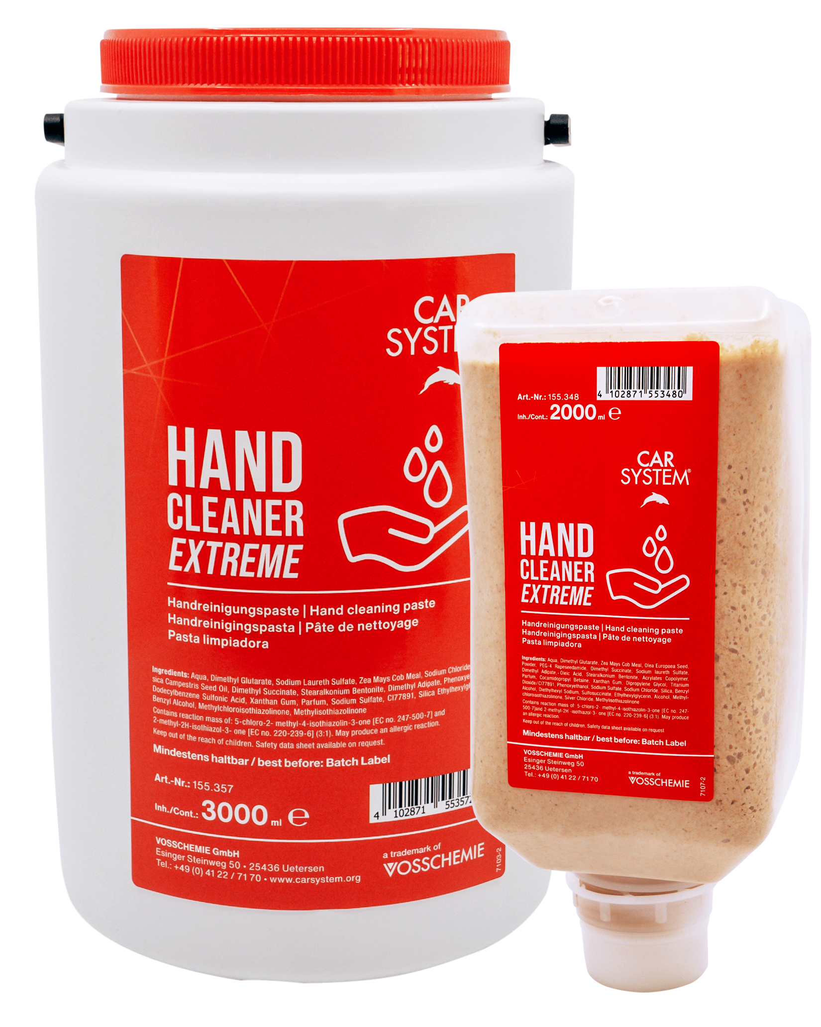 Carsystem Hand Cleaner Extreme | Handreiniger