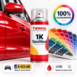 1K spuitbus autolak op kleur 400ml
