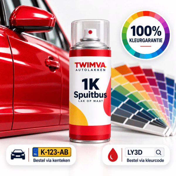 1K spuitbus autolak op kleur 400ml