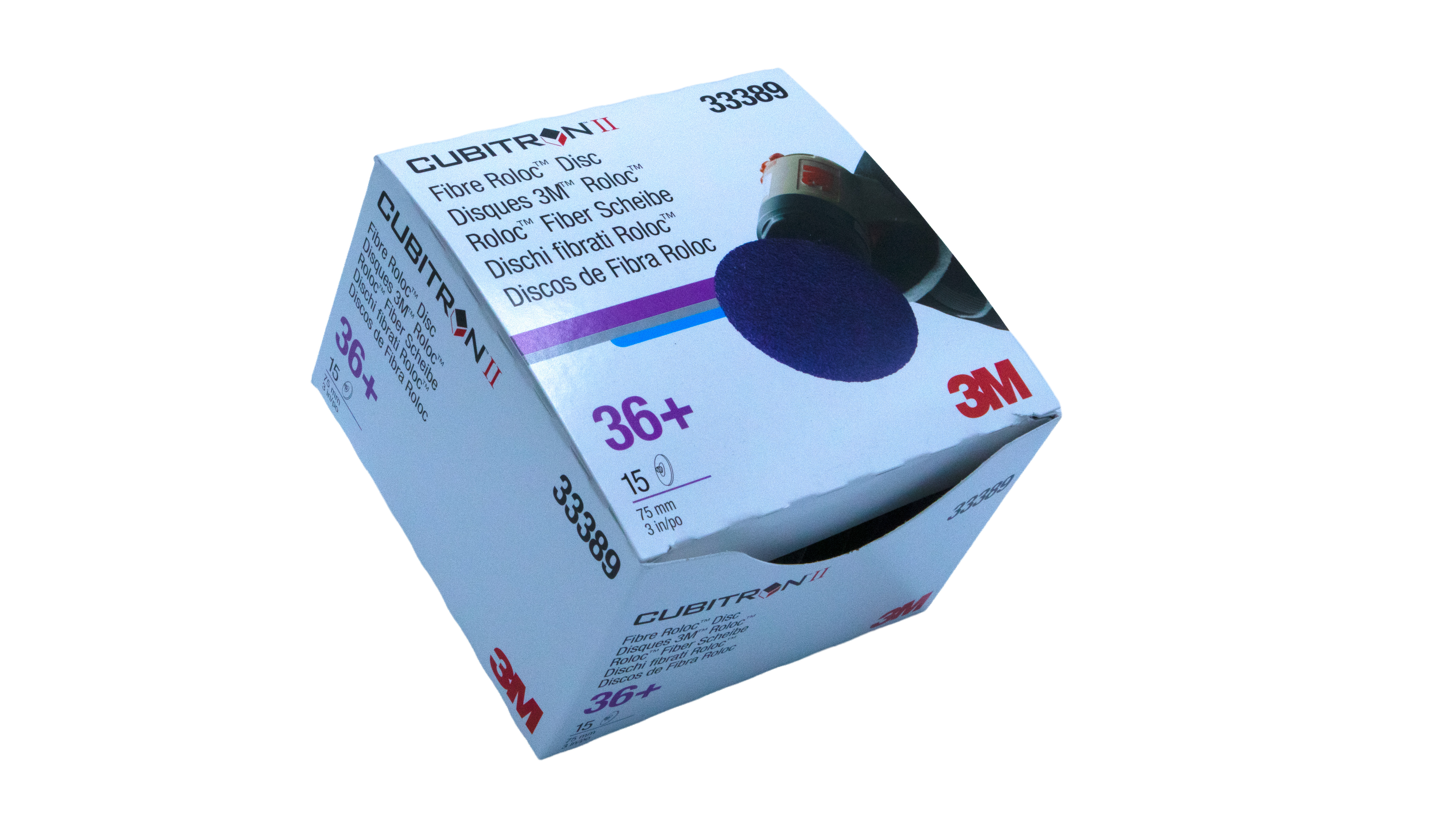 Cubitron II Roloc Fiberschijf