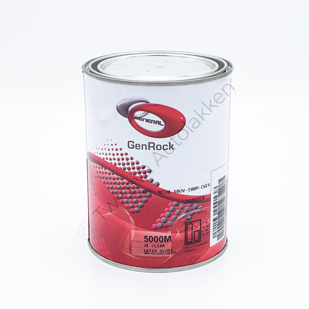 Blanke lak zijdeglans