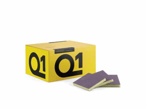 Q1® Double Sided Sanding Sponge Microfine 1000-1500