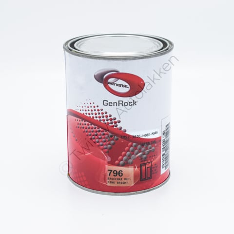 GenRock Basecoat Metallic Base Fine Bright