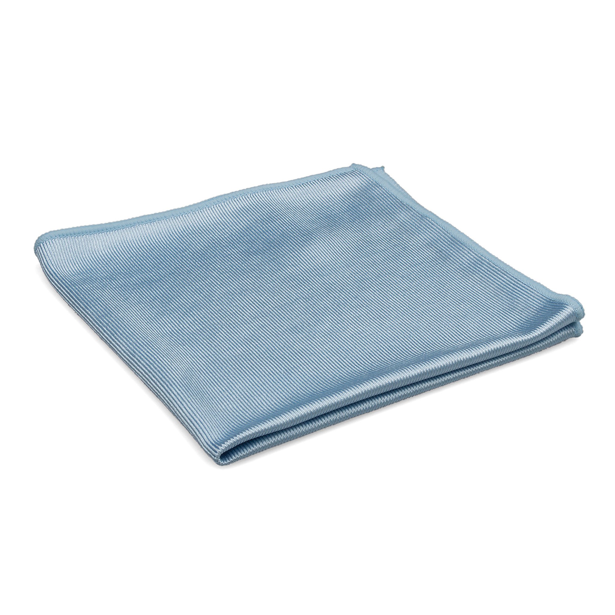 Top-Glas DUO blauw 40 x 40 cm duurzame microvezeldoek